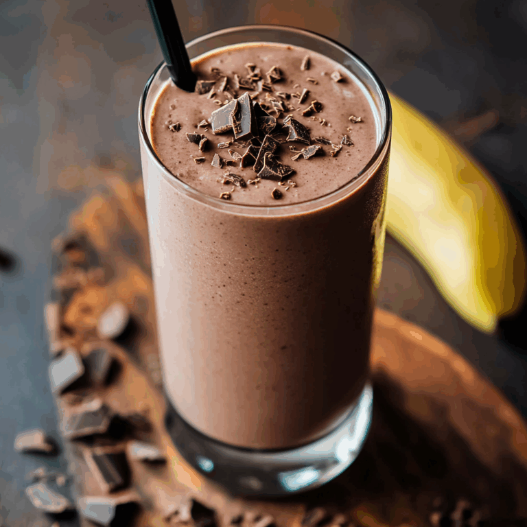 Chocolate Protein Shake