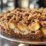 Apple Coffee Cake with Cinnamon Streusel Topping