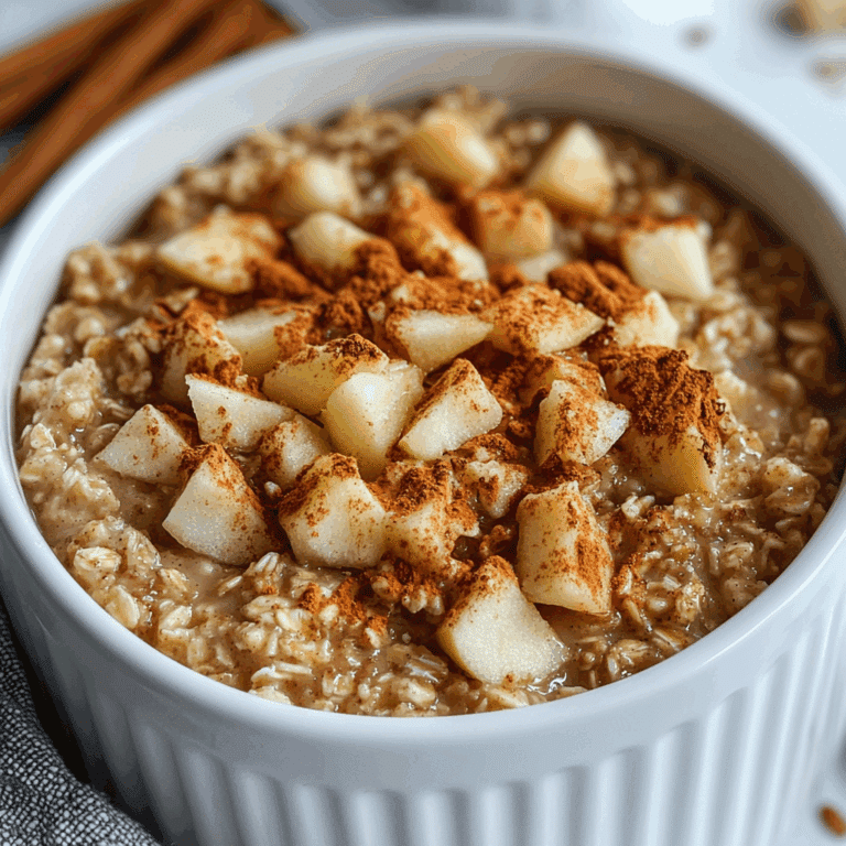 Baked Apple Oatmeal