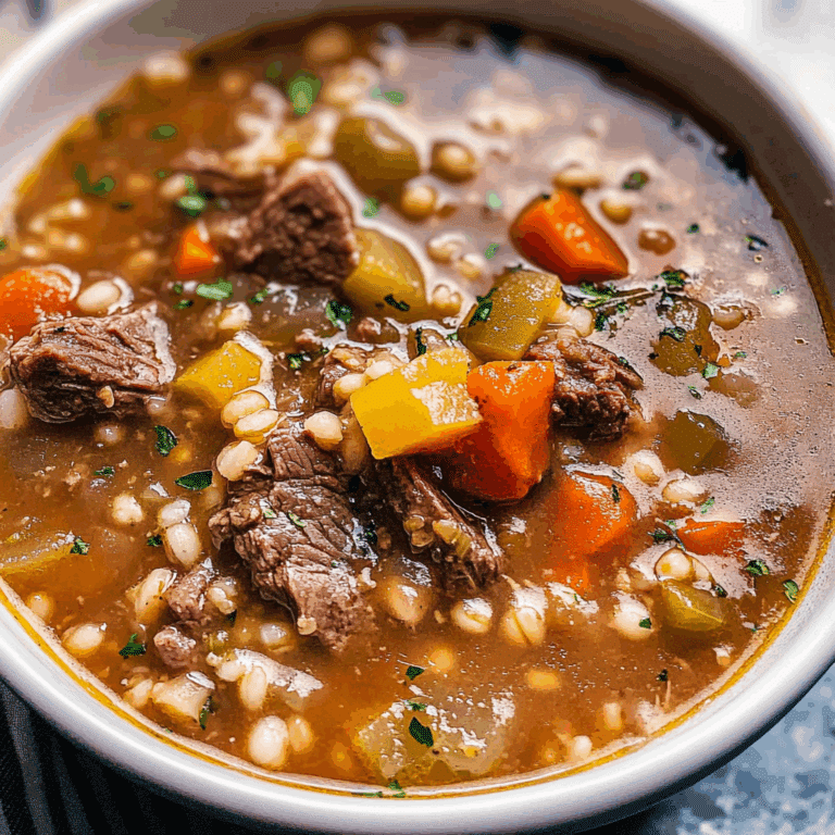 Beef and Barley Soup