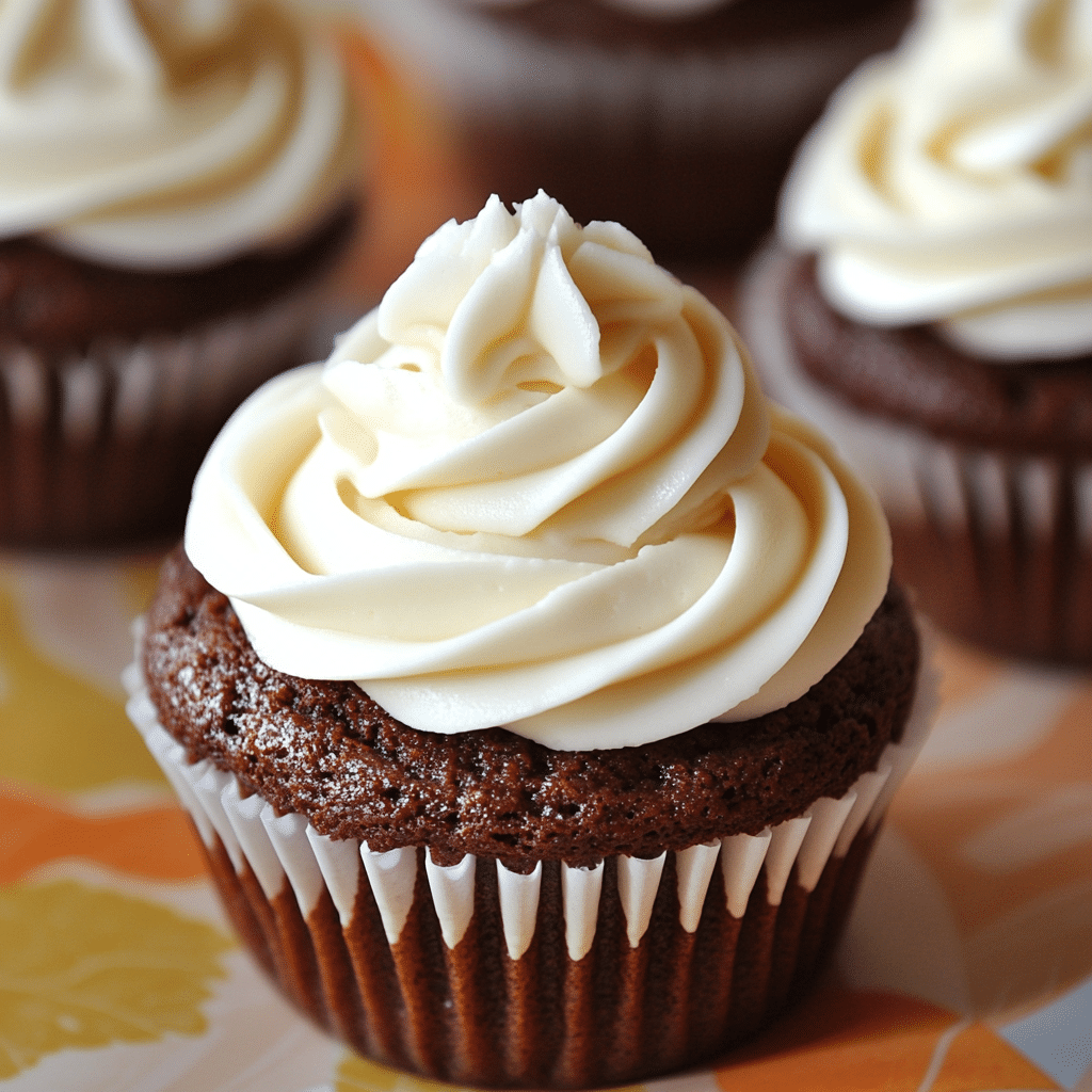 Brownie Cupcakes with Creamy Buttercream Frosting