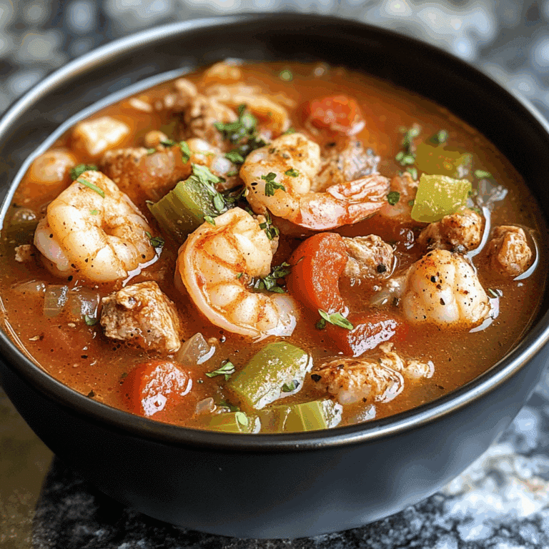 Cajun Jambalaya Soup