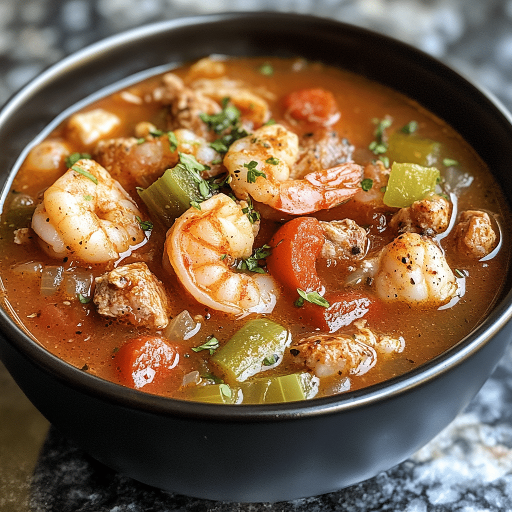 Cajun Jambalaya Soup