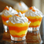 Candy Corn Dessert Cups