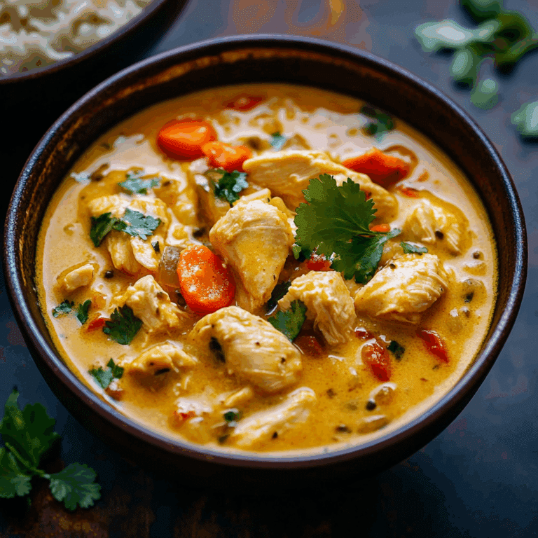 Chicken Curry Rice Soup