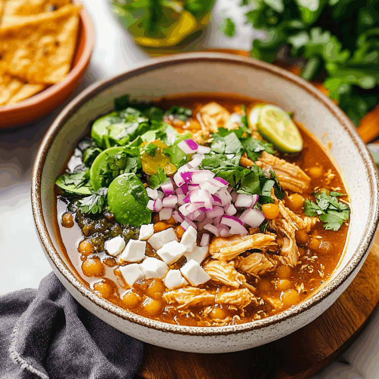 Chicken Pozole