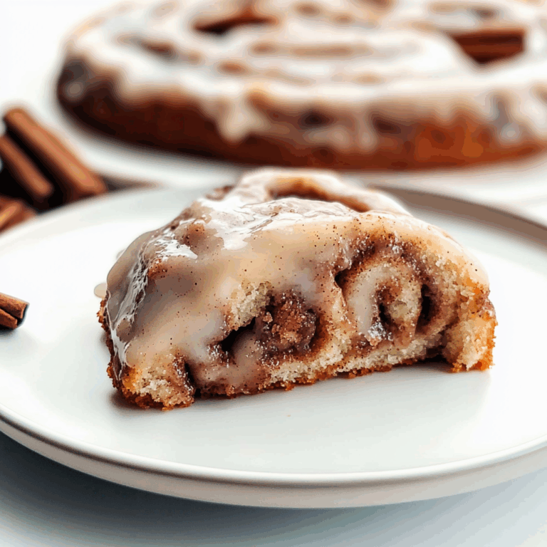 Cinnamon Roll Cake
