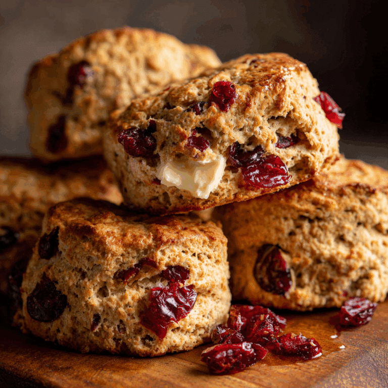 Cranberry Whole Wheat Buttermilk Biscuits