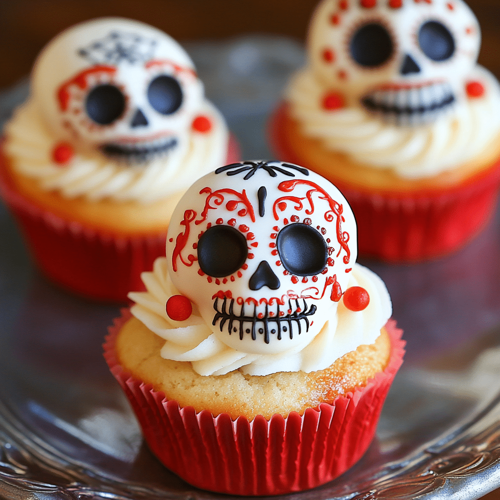 Day of the Dead Cupcakes