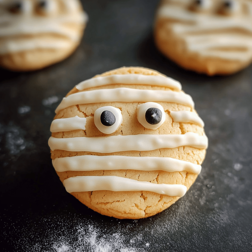 Mummy Cookies