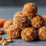 No-Bake Carrot Cake Energy Bites