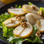 Pear Salad with Poppy Seed Dressing