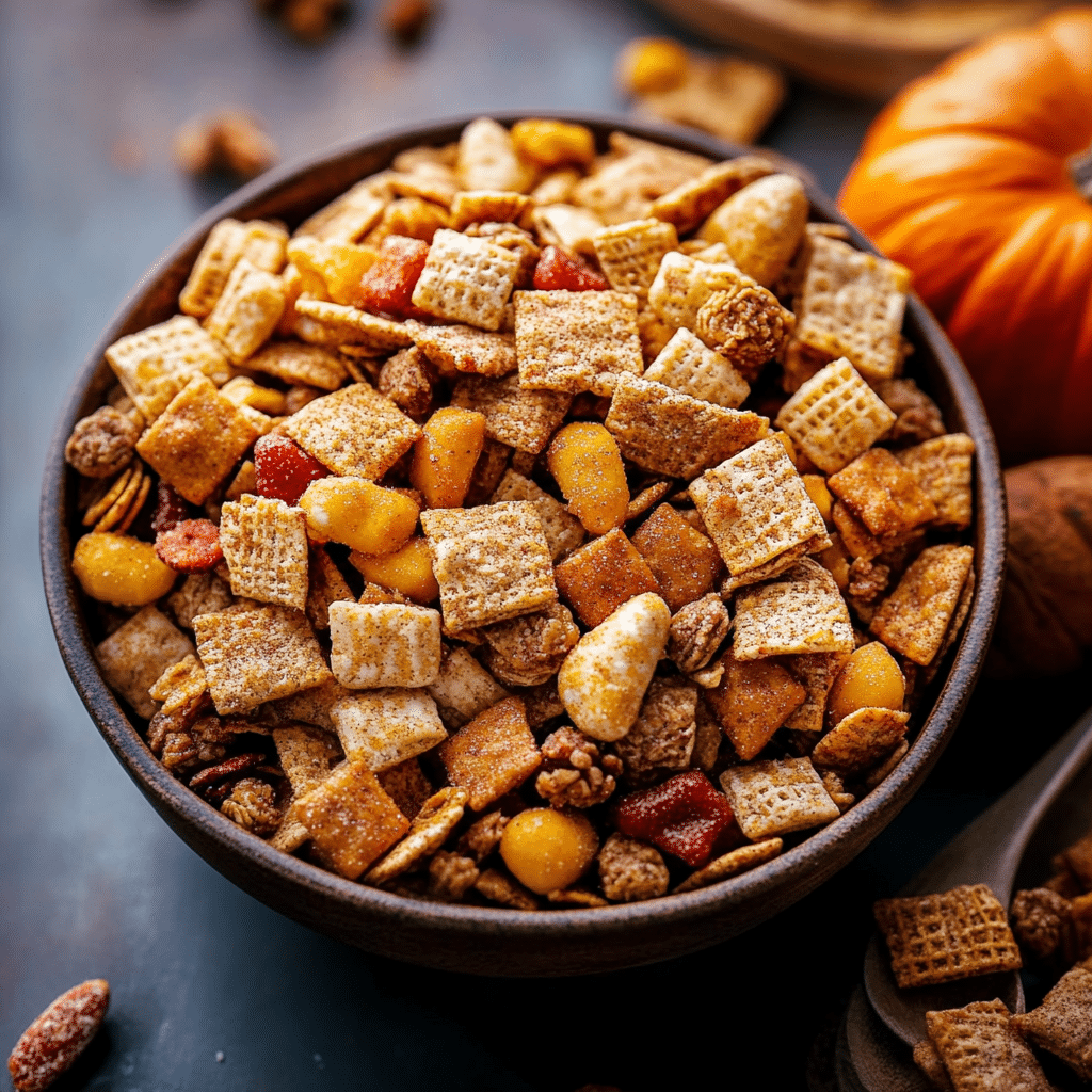 Pumpkin Spice Snack Mix