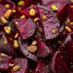 Roasted Beet Salad with Pistachios