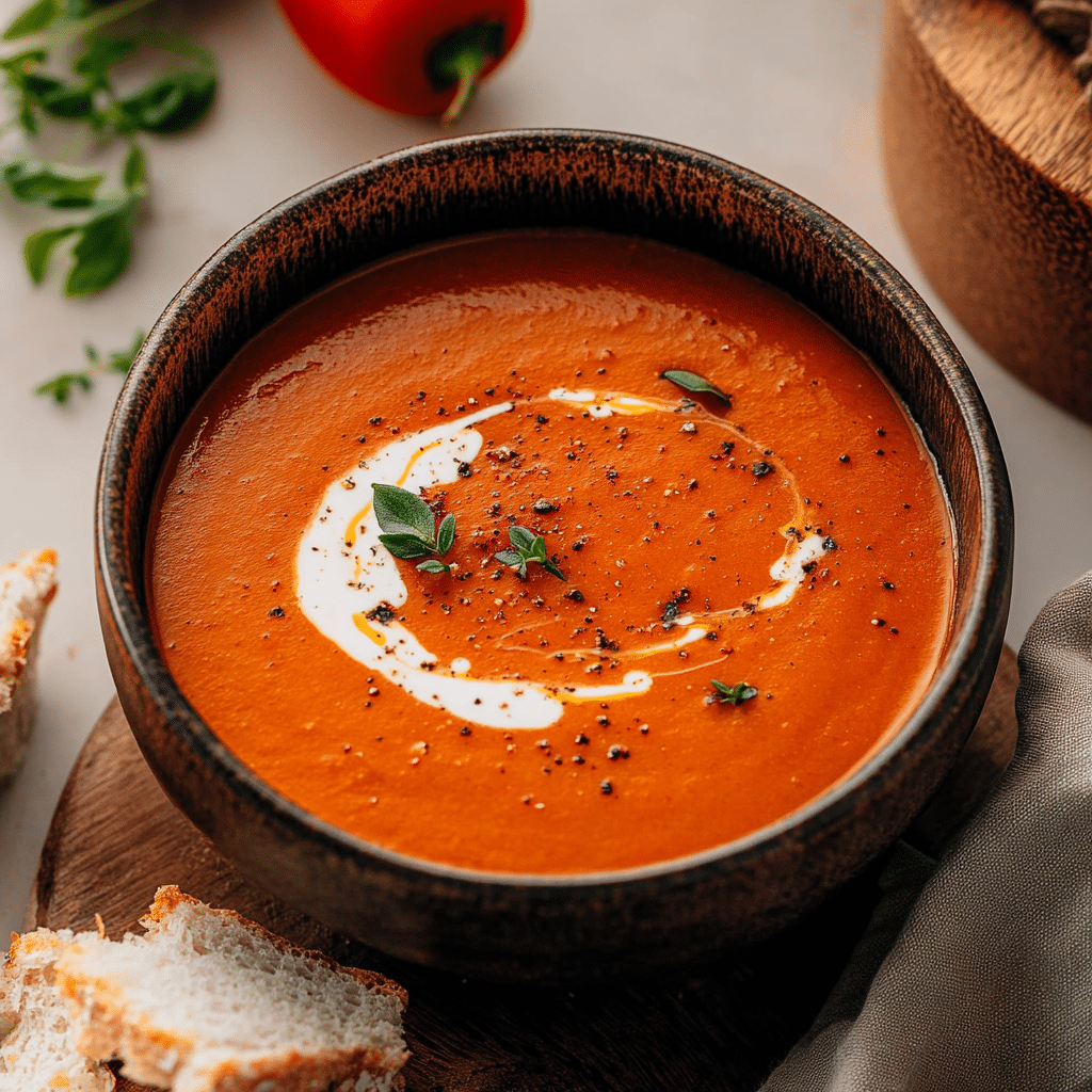 Roasted Red Pepper Soup