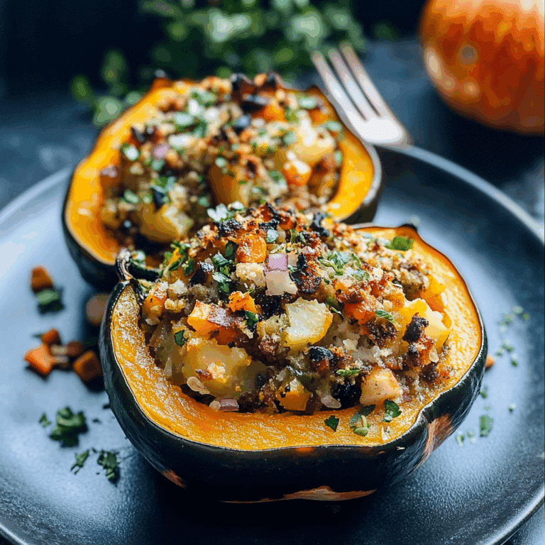 Stuffed Acorn Squash