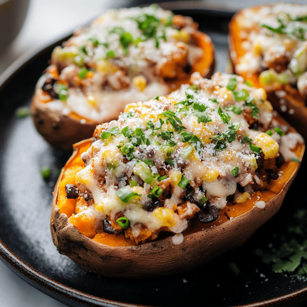 Stuffed Sweet Potatoes