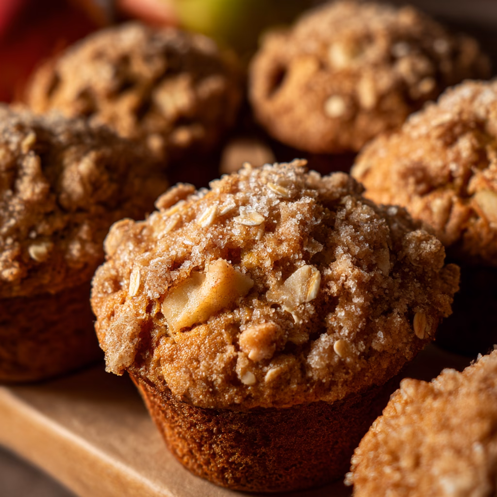 Apple Crumb Muffins