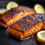 Blackened Salmon with Crispy Skin