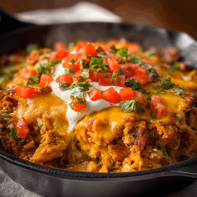 Chicken Taco Casserole