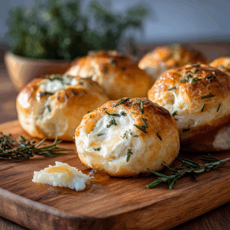Goat Cheese Stuffed Rolls