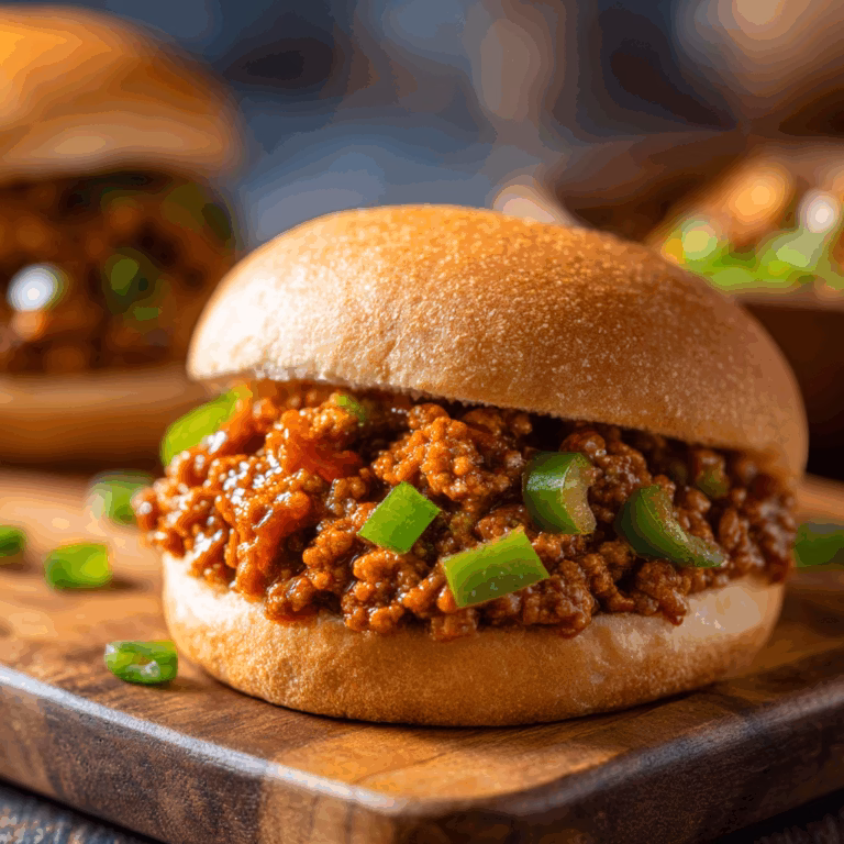 Healthy Sloppy Joes