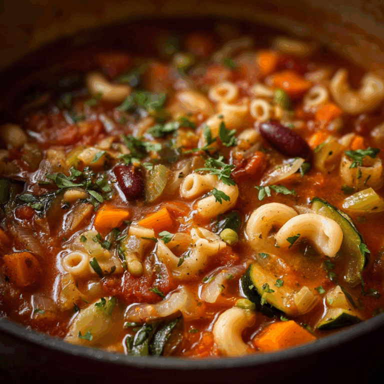 Hearty Minestrone Soup