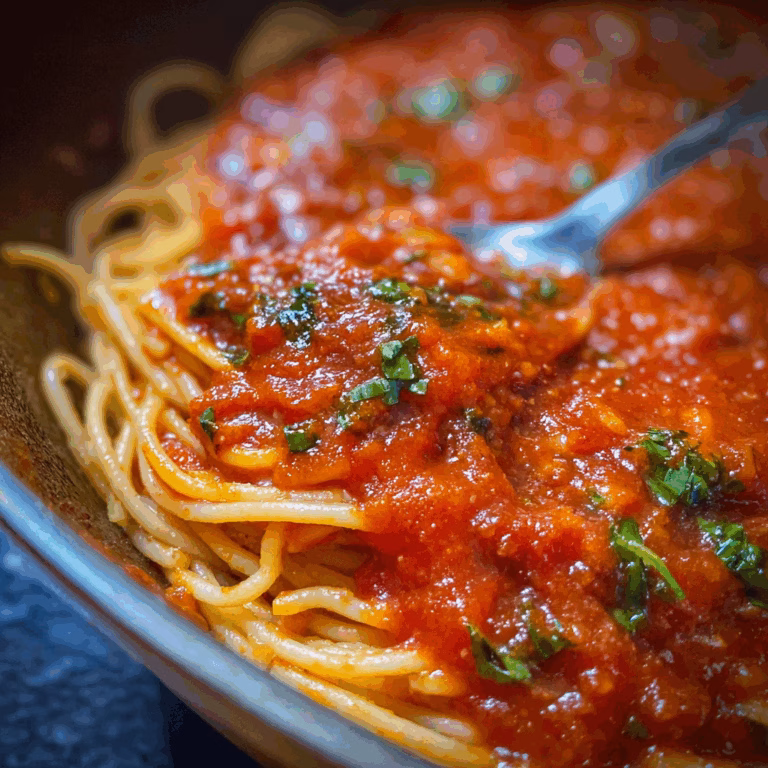 Homemade Spaghetti Sauce