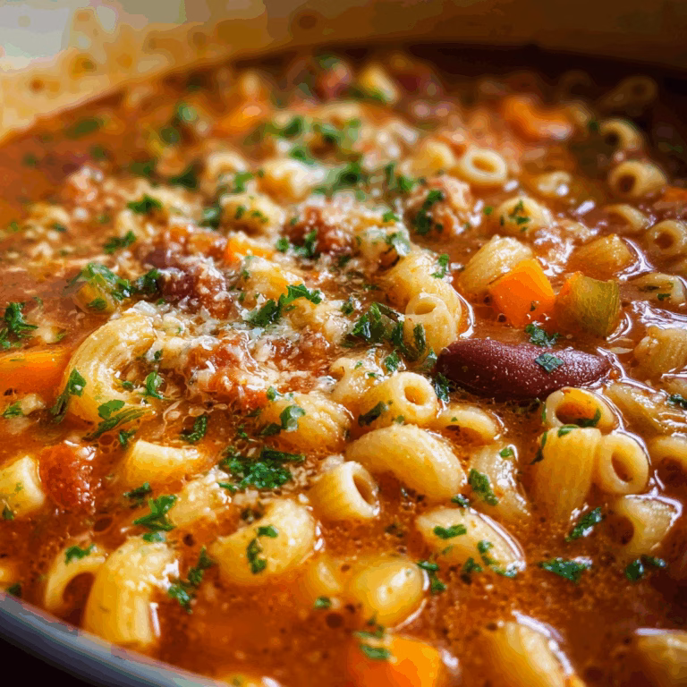 Italian Pasta e Fagioli Soup