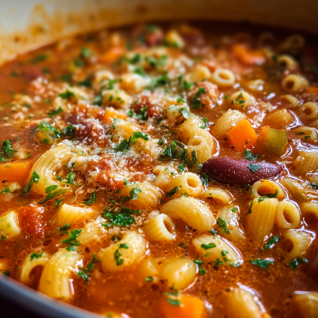Italian Pasta e Fagioli Soup