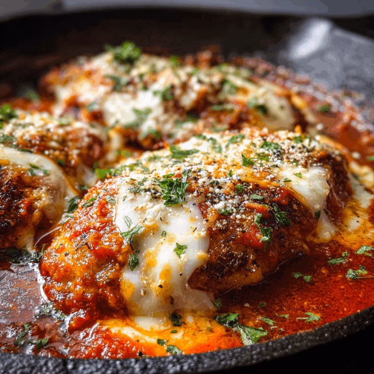 Skillet Chicken Parmesan