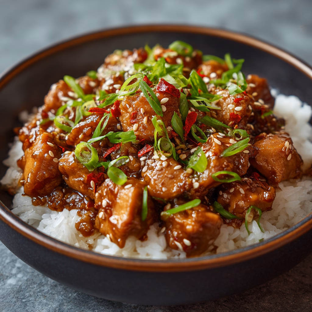 Slow Cooker General Tso’s Chicken