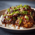 Slow Cooker Korean BBQ Chicken