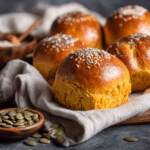 Soft Pumpkin Dinner Rolls