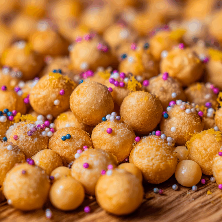 Struffoli Honey Balls