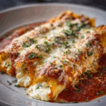 Three Cheese Manicotti