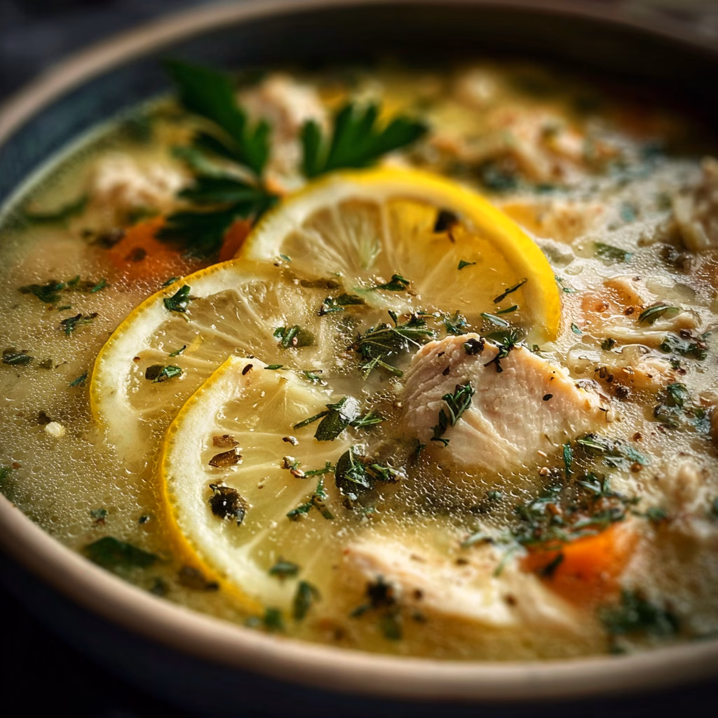 Lemon Chicken Soup